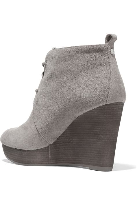 michael kors grey ankle boots|Michael Kors ankle boots for women.